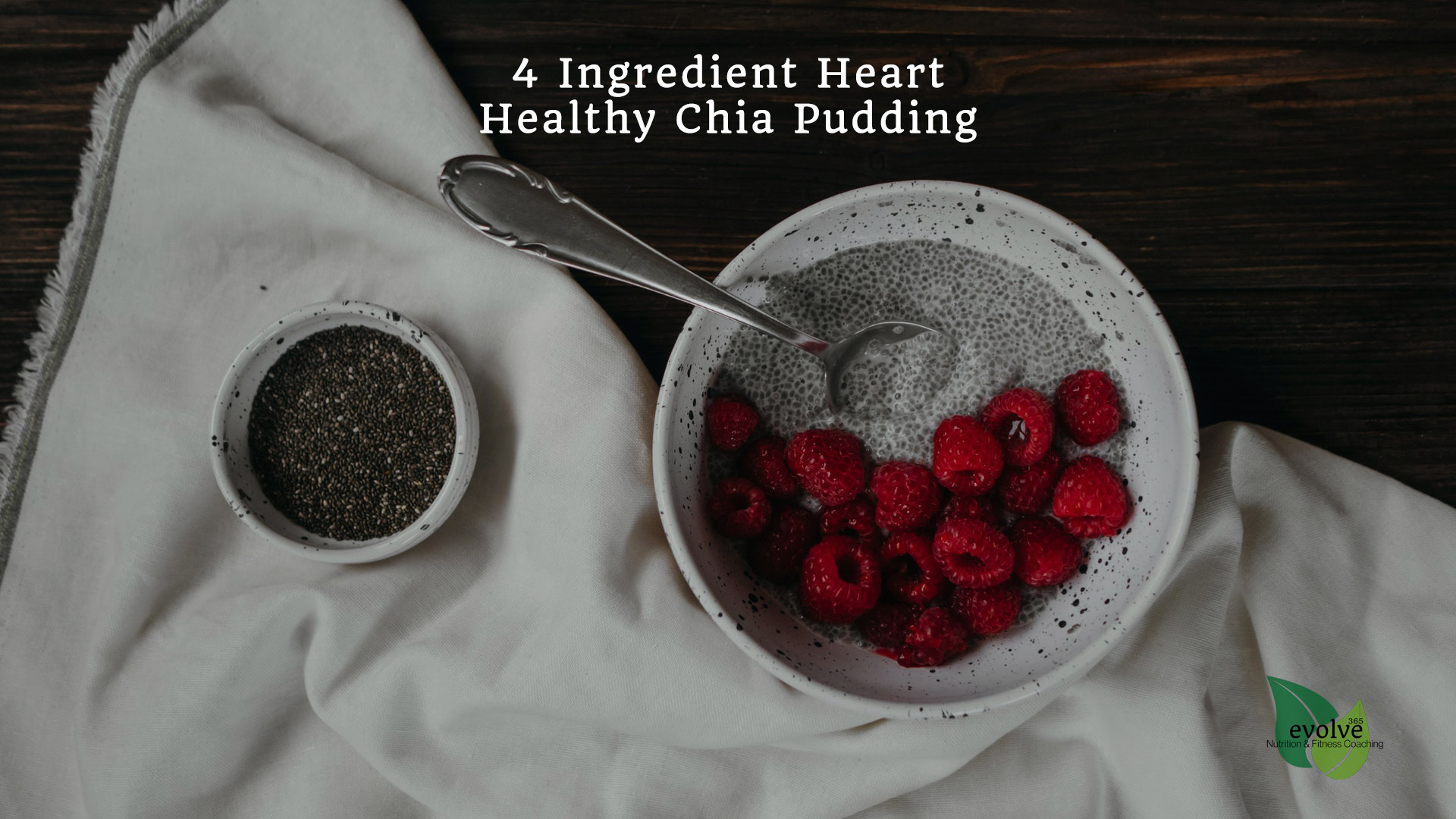 4 Ingredient Heart Healthy Chia Pudding featured edited