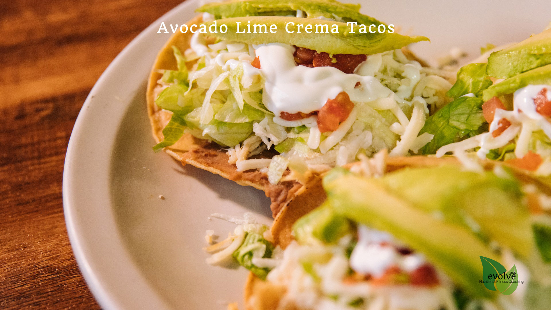 Avocado Lime Crema Tacos Featured