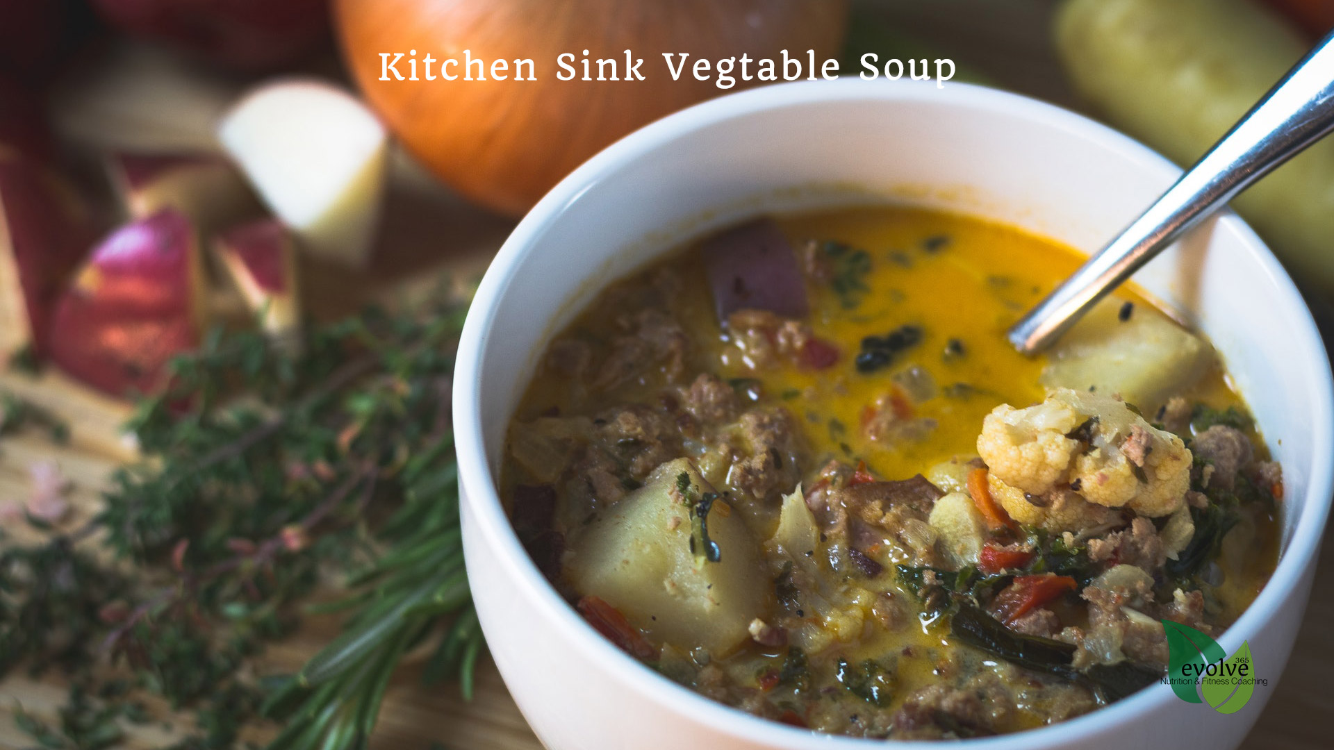 Kitchen Sink Vegtable Soup Featured
