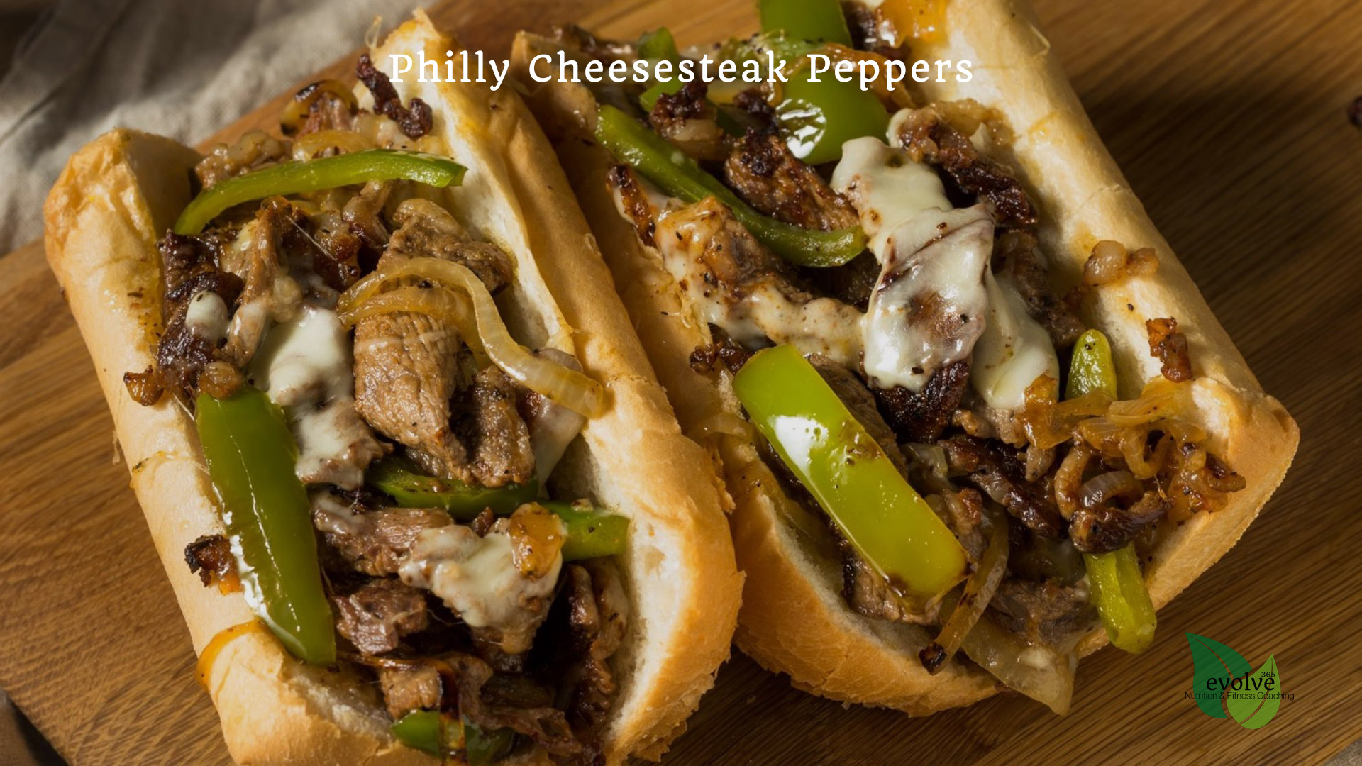 Philly Cheesesteak Peppers Featured
